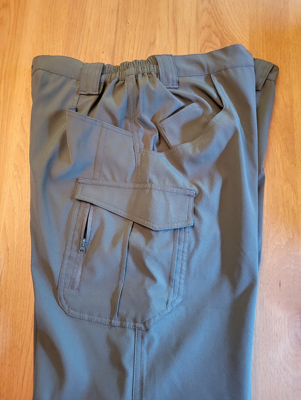 Men's Olive Green Tactical Wear Utility Cargo Pants